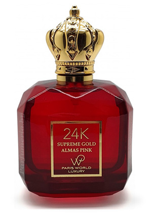 Парфюмерная вода PARIS WORLD LUXURY 24K Supreme Gold Almas Pink