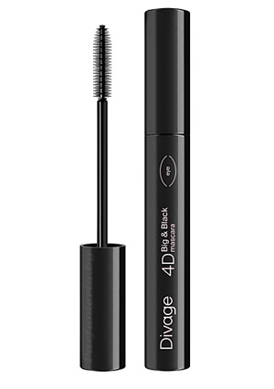 Косметика декоративная DIVAGE Mascara 4d Big&black Тушь Для Ресниц