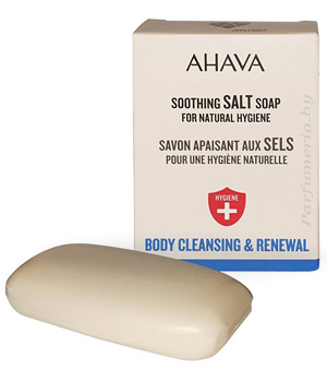 Аптечная косметика. Очищение для тела AHAVA CLEANSING & RENEWAL Успокаивающее мыло на основе соли мертвого моря