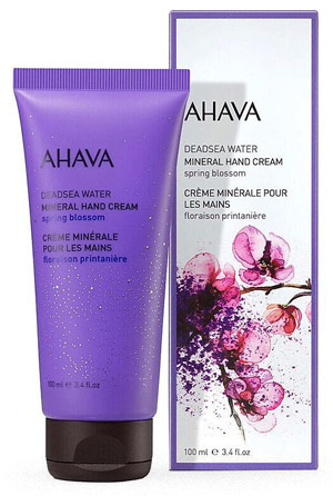 Аптечная косметика AHAVA Deadsea Water Mineral Hand Cream Spring Blossom Крем для рук