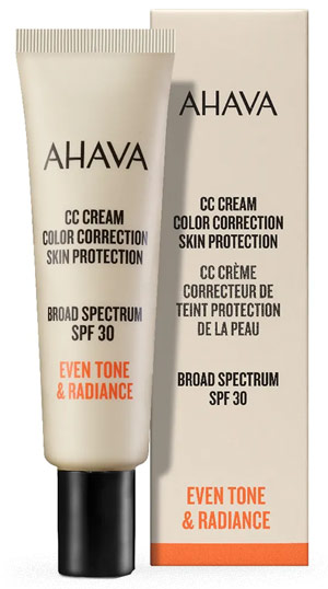 Косметика-уход AHAVA Even tone CС Крем для коррекции тона лица SPF30