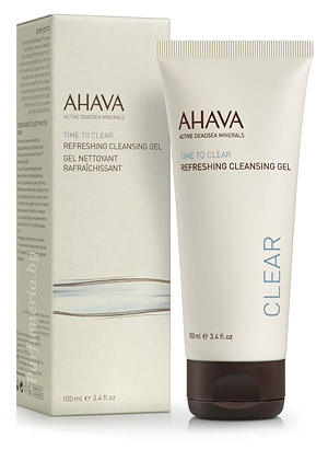 Аптечная косметика. Косметика для лица AHAVA Time To Clear Освежающий гель для очищения кожи