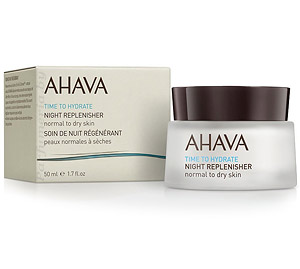 Аптечная косметика. Косметика для тела AHAVA Time To Hydrate Ночной восстанавливающий крем для нормальной и сухой кожи