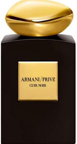  GIORGIO ARMANI Armani Prive Cuir Noir
