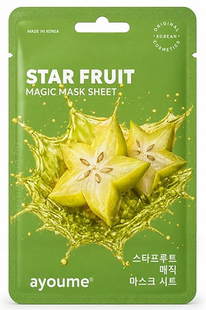 Косметика-уход AYOUME Ayoume Fruit Star Fruit Magic Mask Sheet Маска на тканевой основе