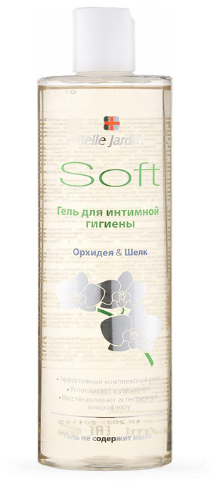 Косметика-уход BELLE JARDIN Soft Гель для интимной гигиены Орхидея + Шелк