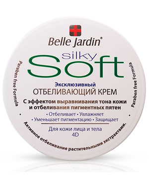 Косметика-уход BELLE JARDIN Soft Крем для лица и тела Эксклюзивный отбеливающий 4D
