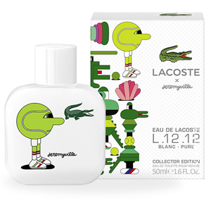 Туалетная вода LACOSTE Eau de Lacoste L.12.12 Blanc Pure Collector Edition Pour Homme x Jeremyville