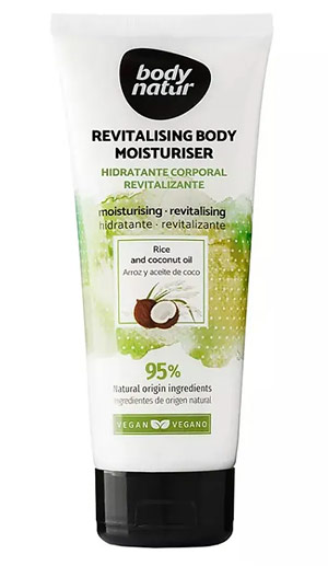 Косметика-уход BODY NATUR Масло для тела Рис и кокосовое масло