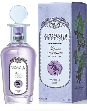 Туалетная вода BROCARD Ароматы Природы. Чёрная смородина и мята