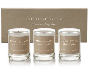 Набор свечей BURBERRY Burberry Scented Candle Set