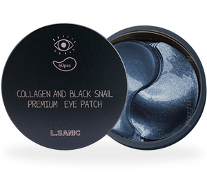 Косметика-уход L.SANIC Collagen And Black SNail Premium Eye Patch Гидрогелевые патчи с коллагеном и муцином черной улитки