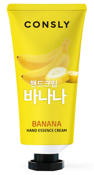 Косметика-уход CONSLY Consly Banana Hand Essence Cream Крем-сыворотка для рук с экстрактом банана