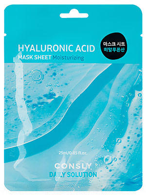 Косметика-уход CONSLY Consly Hyaluronic Acid Mask Sheet Маска тканевая для лица с гиалуроновой кислотой
