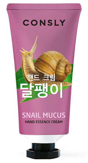Косметика-уход CONSLY Consly Snail Hand Essence Cream Крем-сыворотка для рук с муцином улитки