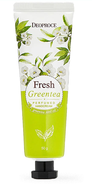  DEOPROCE Deoproce Fresh Green Tea Perfumed Hand Cream Крем для рук парфюмированный с зеленым чаем