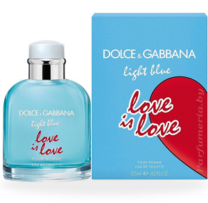 Туалетная вода DOLCE & GABBANA Light Blue Love Is Love Pour Homme