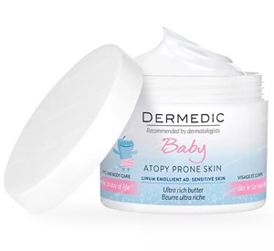 Косметика-уход DERMEDIC Dermedic Linum Emolient Baby Ultra Rich Butter Интенсивное липидовосполняющее детское масло