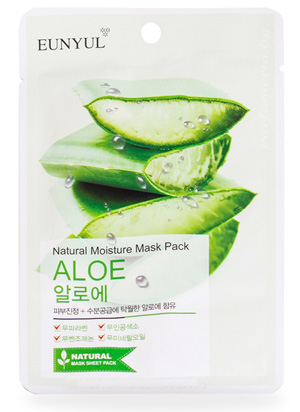 Косметика-уход EUNYUL Natural Moisture Mask Pack Aloe Тканевая маска с алоэ
