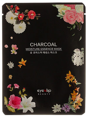 Косметика-уход EYENLIP Eyenlip Charcoal Oil Moisture Essence Mask Маска для лица тканевая