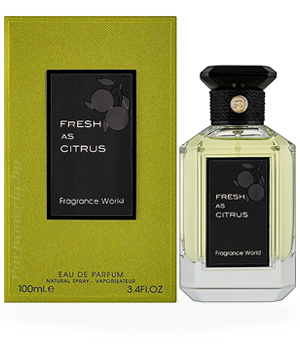 Парфюмерная вода FRAGRANCE WORLD Fresh As Citrus