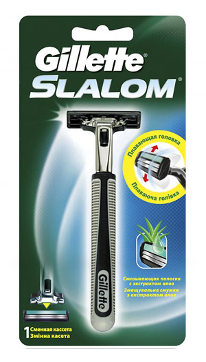 Бритва GILLETTE Gillette Slalom станок + 1 кассета