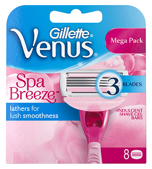 Сменные кассеты для бритвы GILLETTE Gillette Venus Spa Breeze кассеты 8 шт