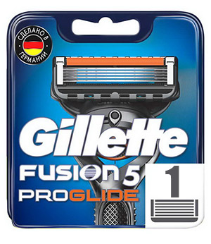 Сменные кассеты для бритвы GILLETTE Gillette Fusion Proglide кассеты 1 шт