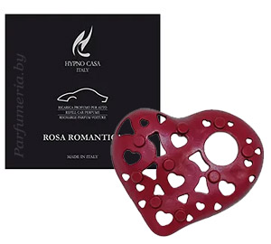 Автодиффузор HYPNO CASA Hypno Car Автодиффузор Сердце Rosa Romantica (Сменный блок)