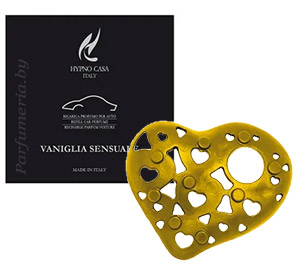 Автодиффузор HYPNO CASA Hypno Car Автодиффузор Сердце Vaniglia Sensuale (Сменный блок)