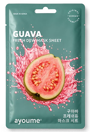 Косметика-уход AYOUME Ayoume Fruit Guava Fresh Dew Mask Sheet Маска на тканевой основе
