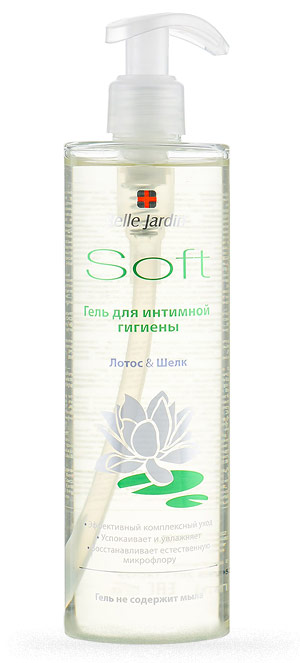 Косметика-уход BELLE JARDIN Soft Гель для интимной гигиены Лотос + Шелк