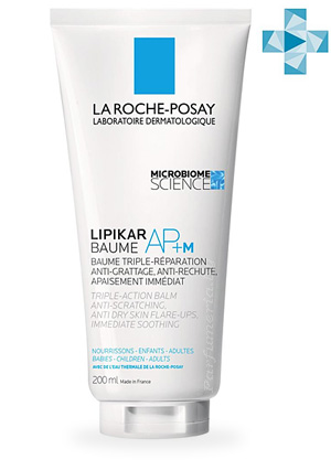 Аптечная косметика. Уход за телом LA ROCHE POSAY LIPIKAR BAUME AP+M Липидовосполняющий бальзам тройного действия для лица и тела, 200мл