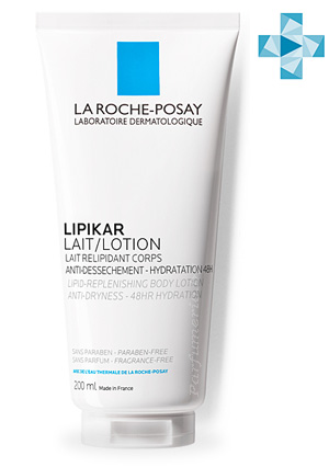 Аптечная косметика. Уход за телом LA ROCHE POSAY LIPIKAR Lait Молочко для сухой и очень сухой кожи младенцев, детей и взрослых, 200 мл