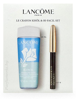 Набор LANCOME Lancome Набор (Средство для снятия макияжа 30 мл + Контурный карандаш для глаз 0,7 гр)
