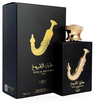 Парфюмерная вода LATTAFA PERFUMES Ishq Al Shuyukh Gold