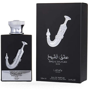 Парфюмерная вода LATTAFA PERFUMES Ishq Al Shuyukh Silver