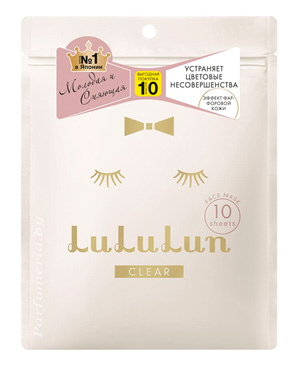 Косметика-уход LULULUN Face Mask Clear White 10