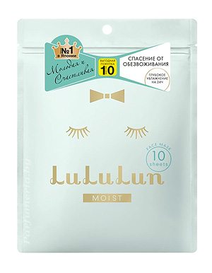 Косметика-уход LULULUN Face Mask Moist Blue 10