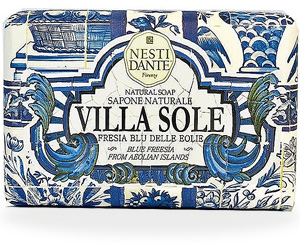 Косметика-уход NESTI DANTE Villa Sole Blue freesia from Aeolian Islands Soap Мыло Фрезия Эолийских островов