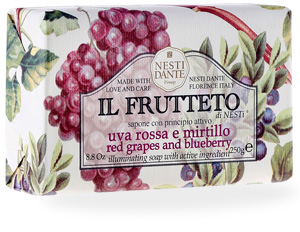 Косметика-уход NESTI DANTE Il Frutteto Soap Red Grapes And Blueberry Мыло Виноград и голубика