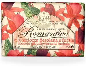 Косметика-уход NESTI DANTE Romantica Soap Fiesole Gillyflower And Fuchsia Мыло Фиезоле и фуксия