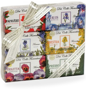 Косметика-уход NESTI DANTE Flower Collection Soap Set Набор цветочного мыла
