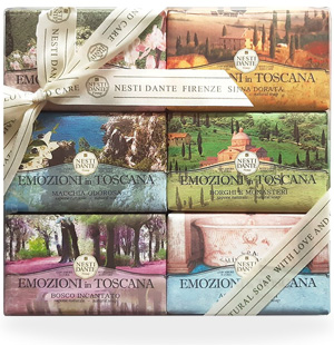 Косметика-уход NESTI DANTE Emozioni In Toscana Soap Set Набор мыла Волнующая Тоскана