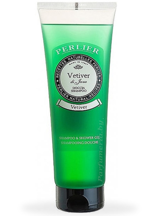 Косметика-уход PERLIER Perlier Vetiver Shampoo & Shower Gel Шампунь и гель для душа