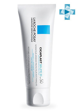 Аптечная косметика. Уход за телом LA ROCHE POSAY Cicaplast Baume B5 Восстанавливающее успокаивающее средство, предупреждающее появление пигментных пятен SPF50+, 40 мл