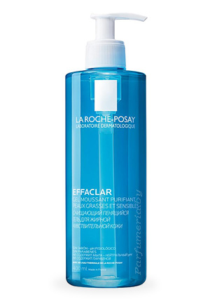 Аптечная косметика. Уход за лицом LA ROCHE POSAY Effaclar Очищающий пенящийся гель для жирной кожи, склонной к акне, 400 мл