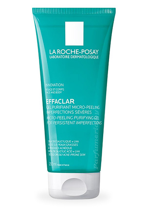 Аптечная косметика. Уход за телом LA ROCHE POSAY Effaclar Очищающий микроотшелушивающий гель, 200 мл