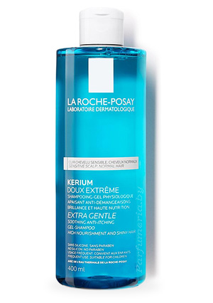 Аптечная косметика. Уход за волосами LA ROCHE POSAY KERIUM DOUX EXTREME Мягкий физиологический шампунь-гель, 400 мл