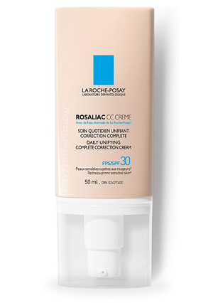 Аптечная косметика. Уход за лицом LA ROCHE POSAY ROSALIAC СС Creme Дневной корректирующий крем SPF30, 50 мл